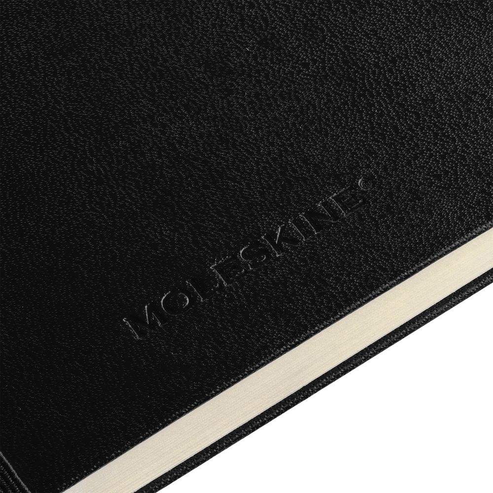 Записная книжка Moleskine Classic Large, без линовки, черная / Миниатюра WWW (1000)
