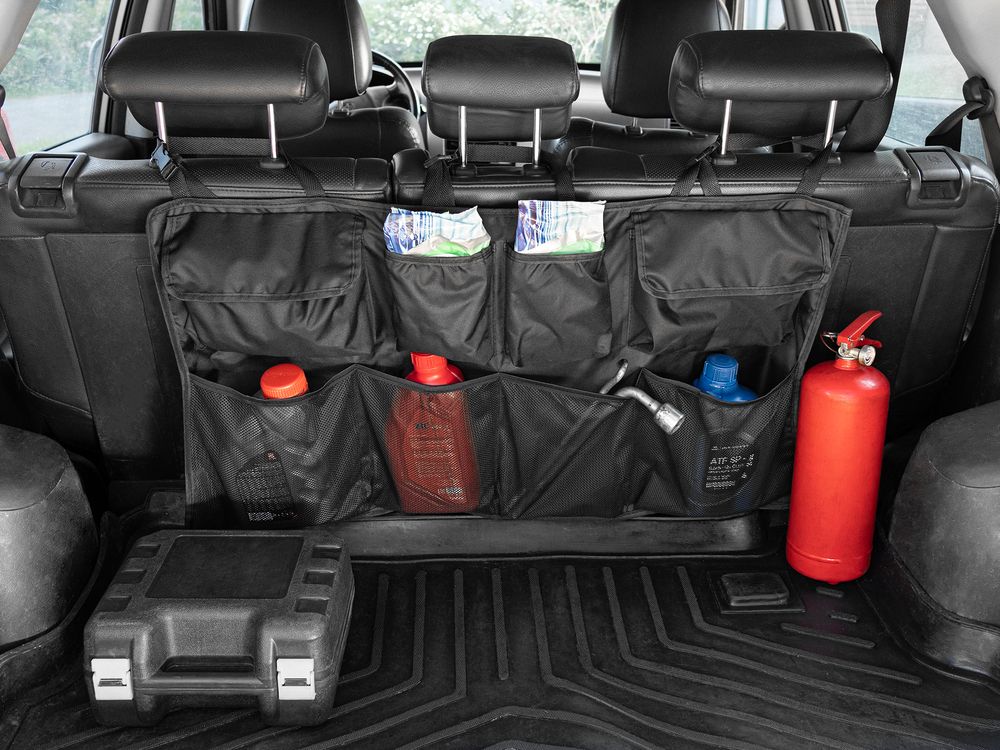 Органайзер в багажник автомобиля Ordinare, черный / Миниатюра WWW (1000)