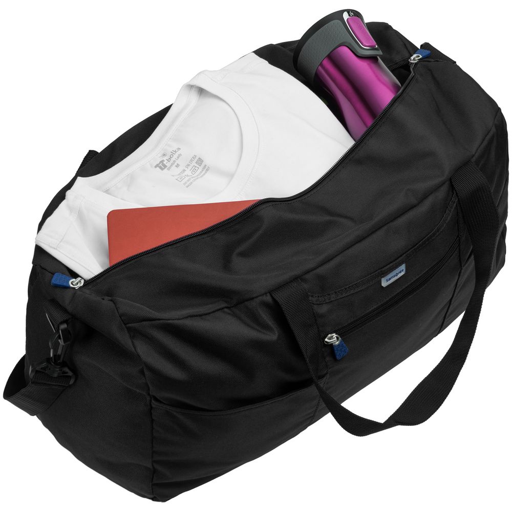 Сумка дорожная складная Global TA, черная / Миниатюра WWW (1000)