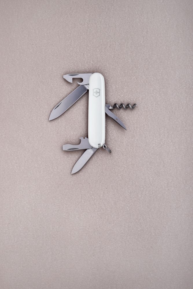 Офицерский нож Spartan 91, белый / Миниатюра WWW (1000)