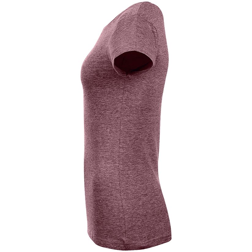 Футболка женская Mixed Women бордовый меланж / Миниатюра WWW (1000)