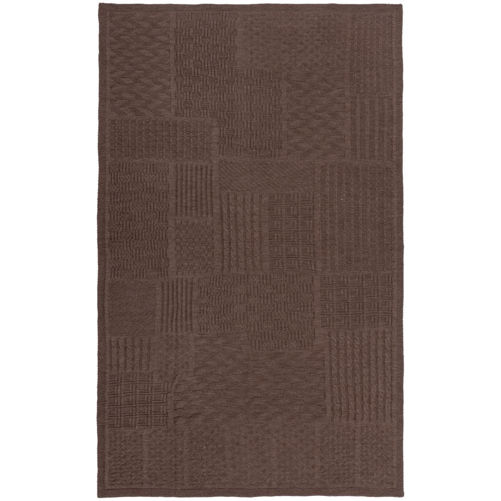 Плед Snippet, коричневый меланж / Миниатюра WWW (1000)