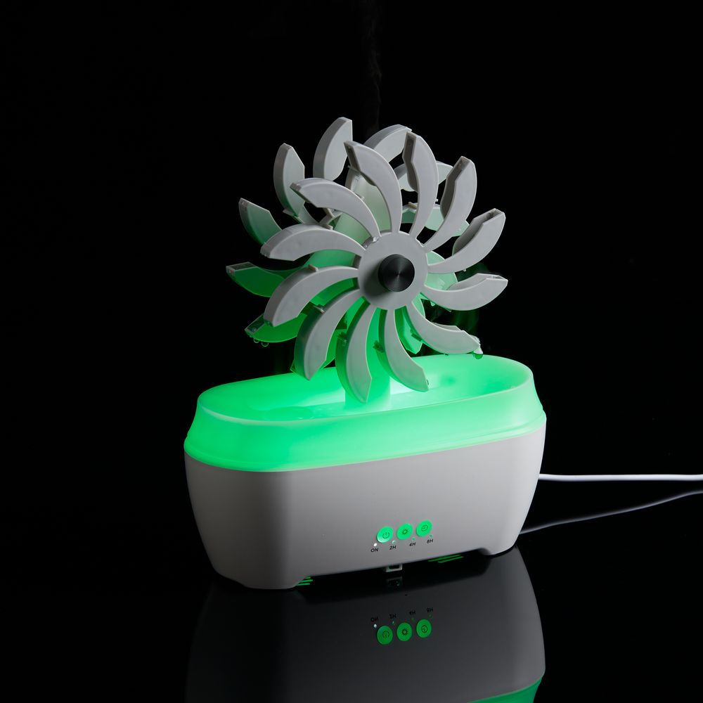 Увлажнитель-ароматизатор Steam Spin, белый с серым / Миниатюра WWW (1000)