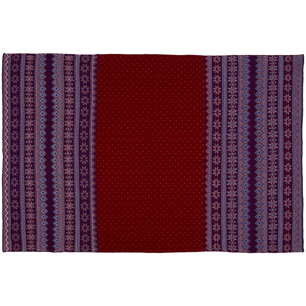 Плед Happy View, синий с красным / Миниатюра WWW (1000)