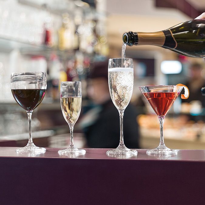 Бокал для шампанского Happy Hour / Миниатюра WWW (1000)