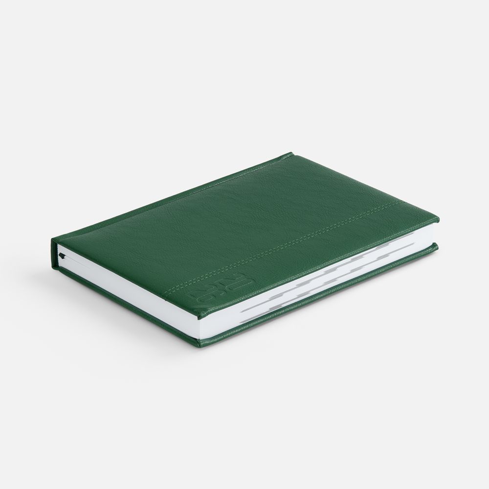 Ежедневник Baza, датированный, зеленый / Миниатюра WWW (1000)