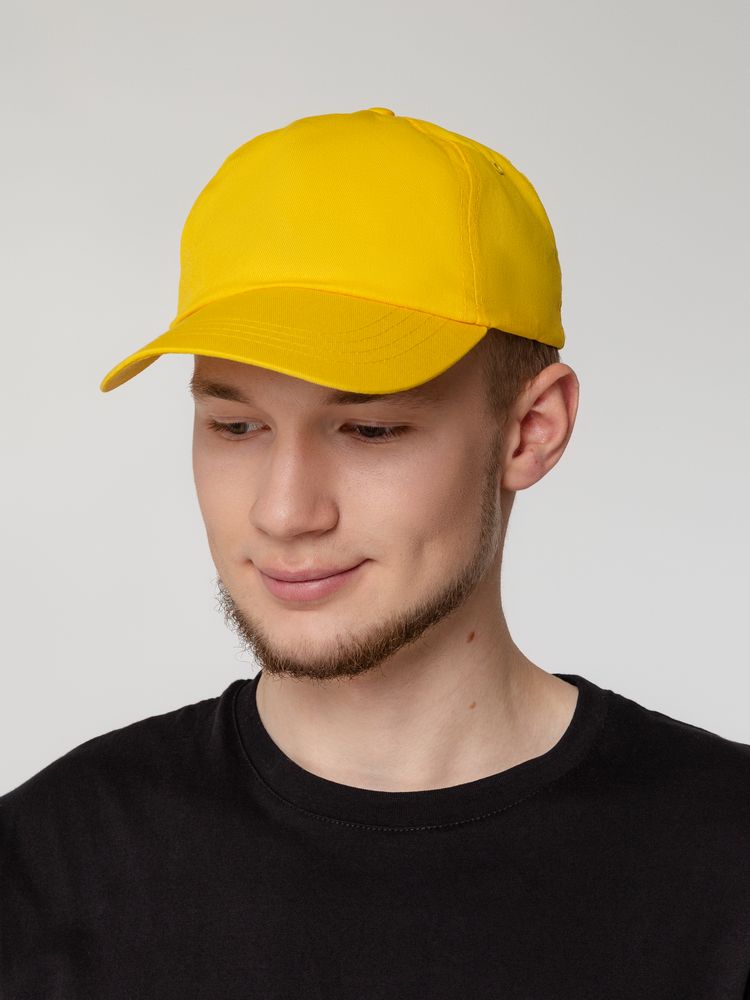 Бейсболка Unit Promo, желтая / Миниатюра WWW (1000)