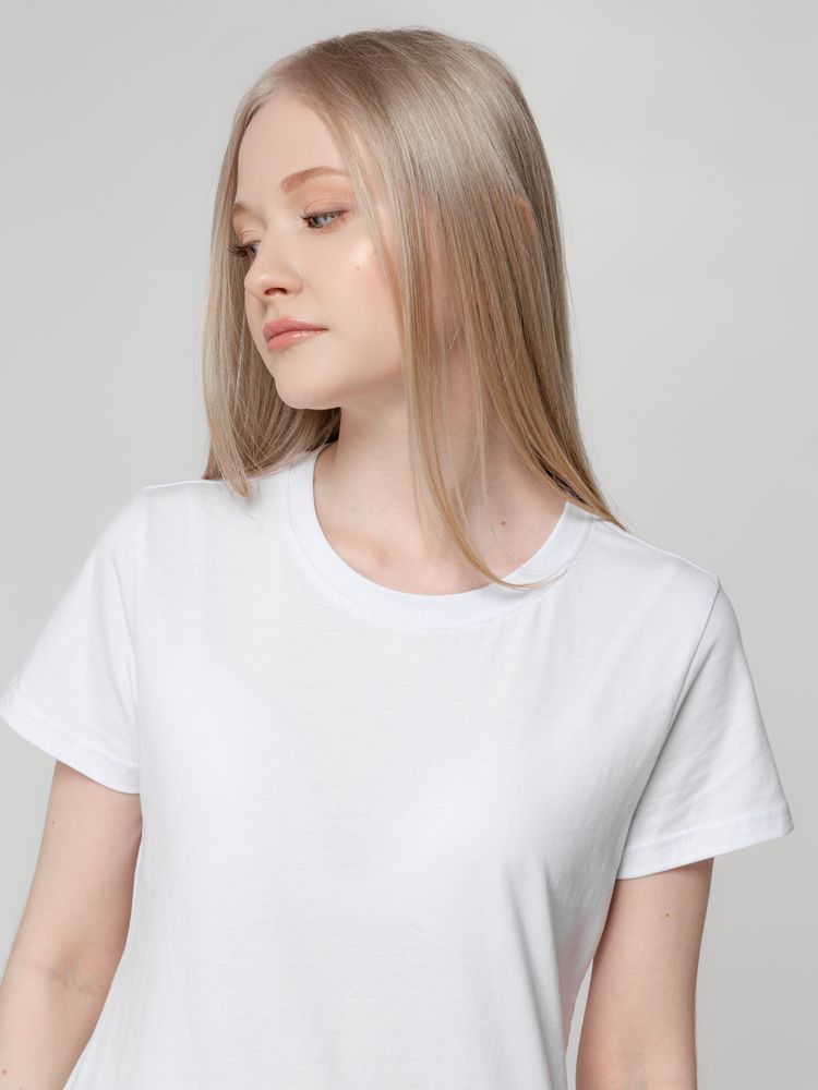 Футболка женская T-bolka Lady, белая / Миниатюра WWW (1000)