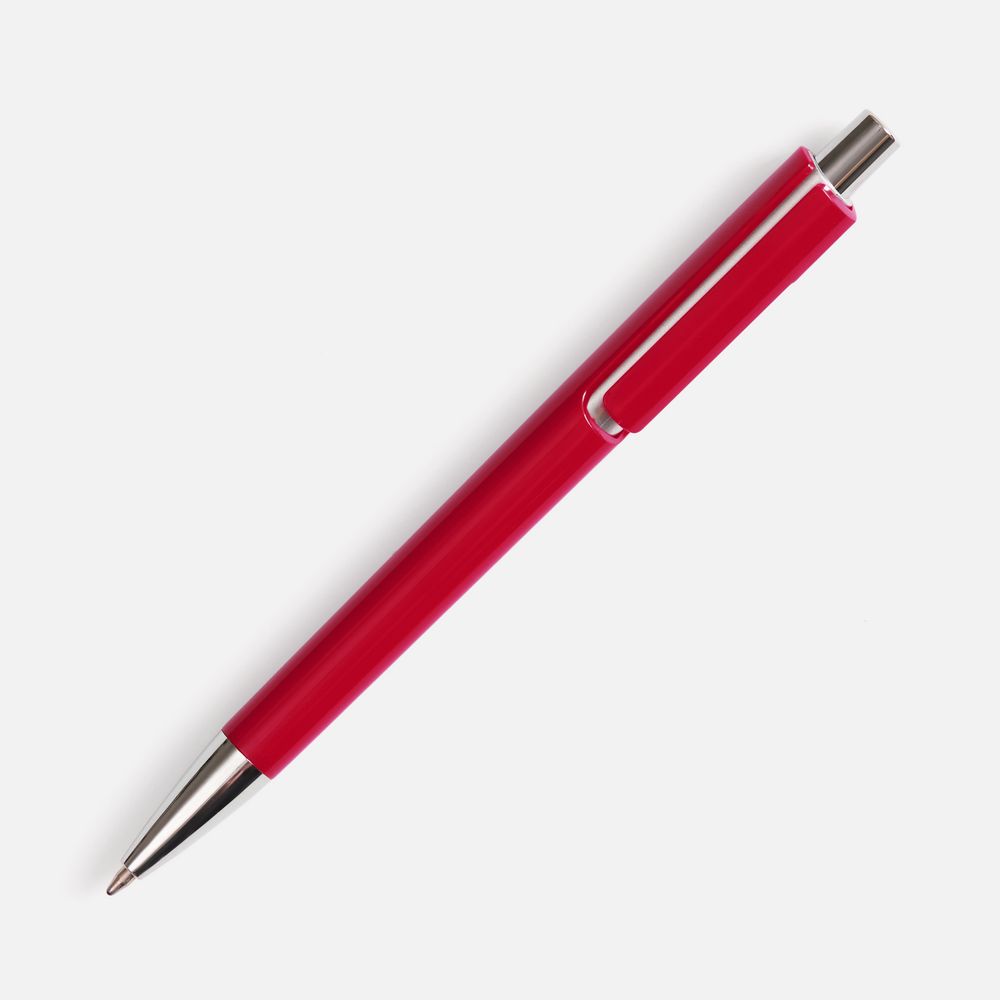 Ручка шариковая Dominanta Color, красная / Миниатюра WWW (1000)