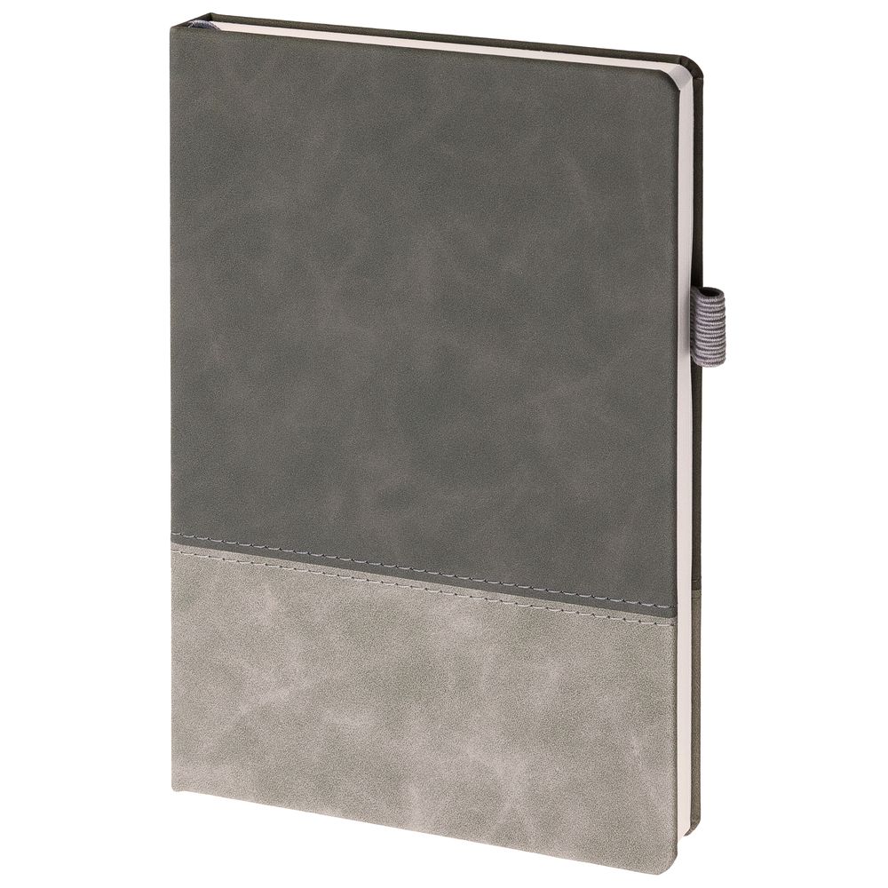 Ежедневник Horizon, недатированный, серый / Миниатюра WWW (1000)