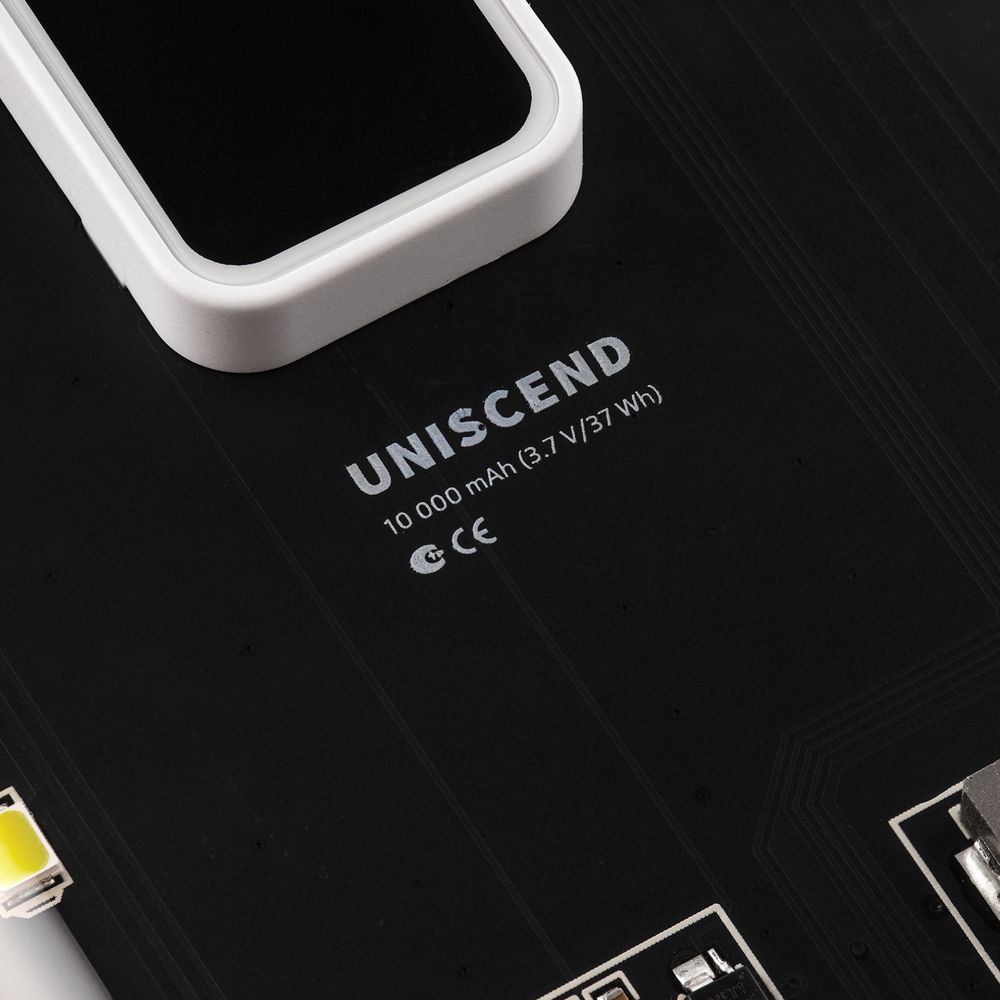 Аккумулятор Trellis Flat 10000 мАч, белый / Миниатюра WWW (1000)