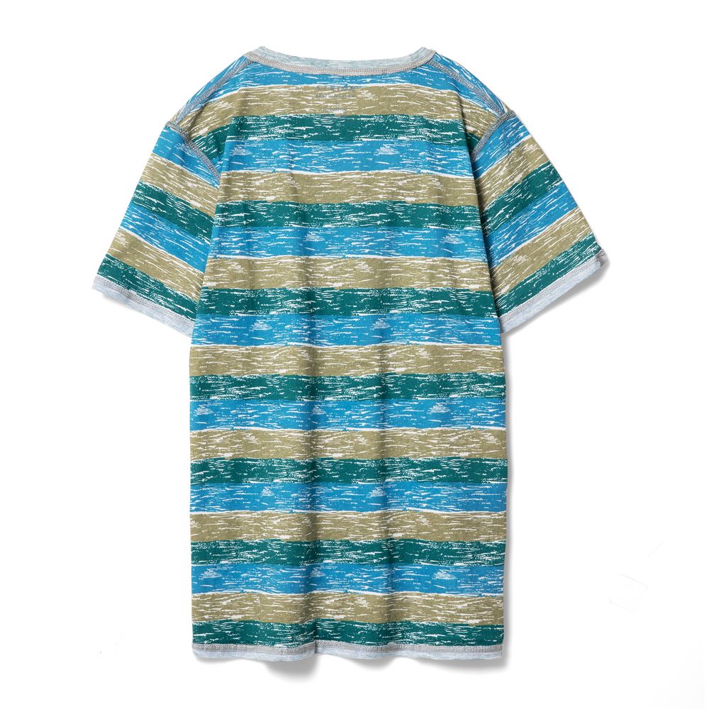 Футболка мужская Rayet двусторонняя, голубая с зеленым / Миниатюра WWW (1000)