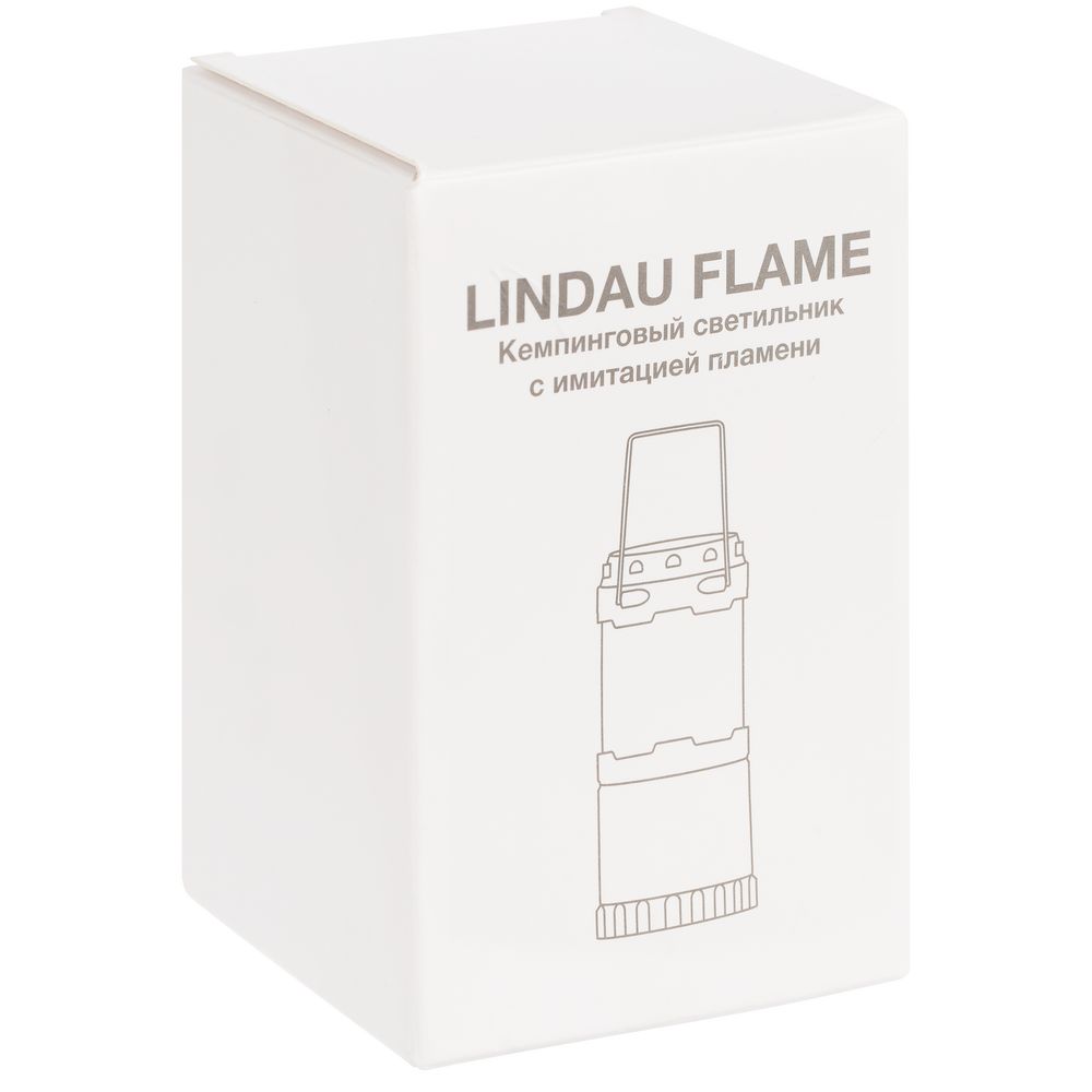 Кемпинговый фонарь с имитацией пламени Lindau Flame, черный / Миниатюра WWW (1000)