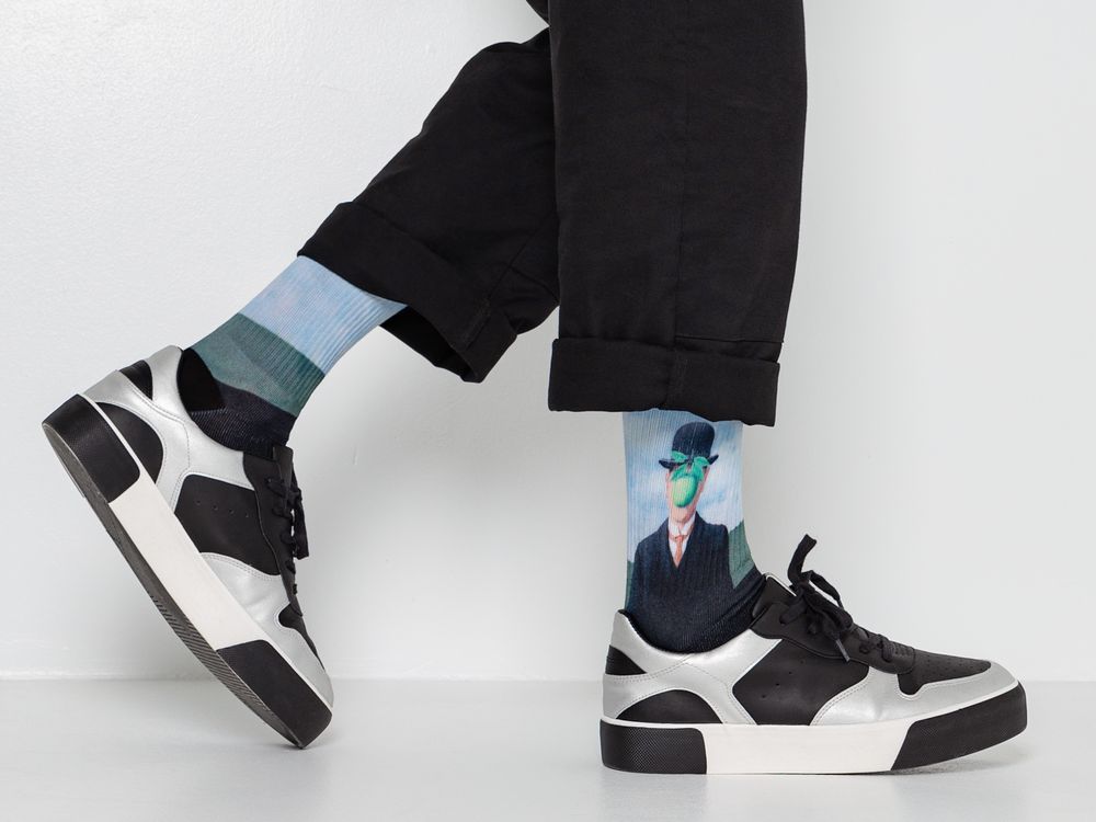 Носки «Едрит Магритт» / Миниатюра WWW (1000)