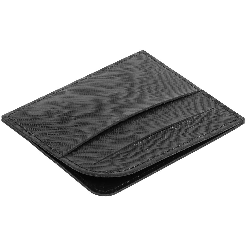 Чехол для карточек Linen, черный / Миниатюра WWW (1000)