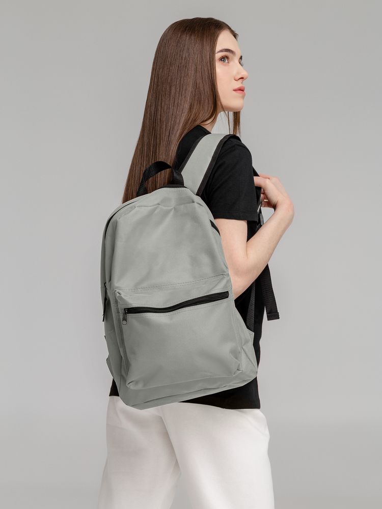 Рюкзак Base, серый / Миниатюра WWW (1000)