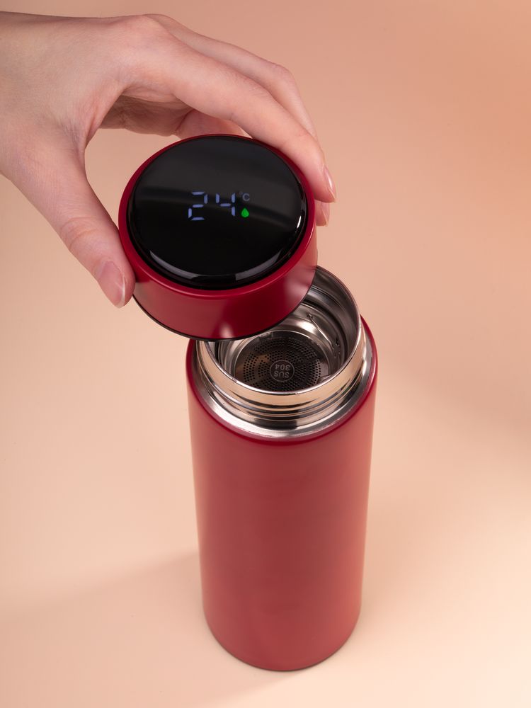 Смарт-бутылка Long Therm, красная / Миниатюра WWW (1000)