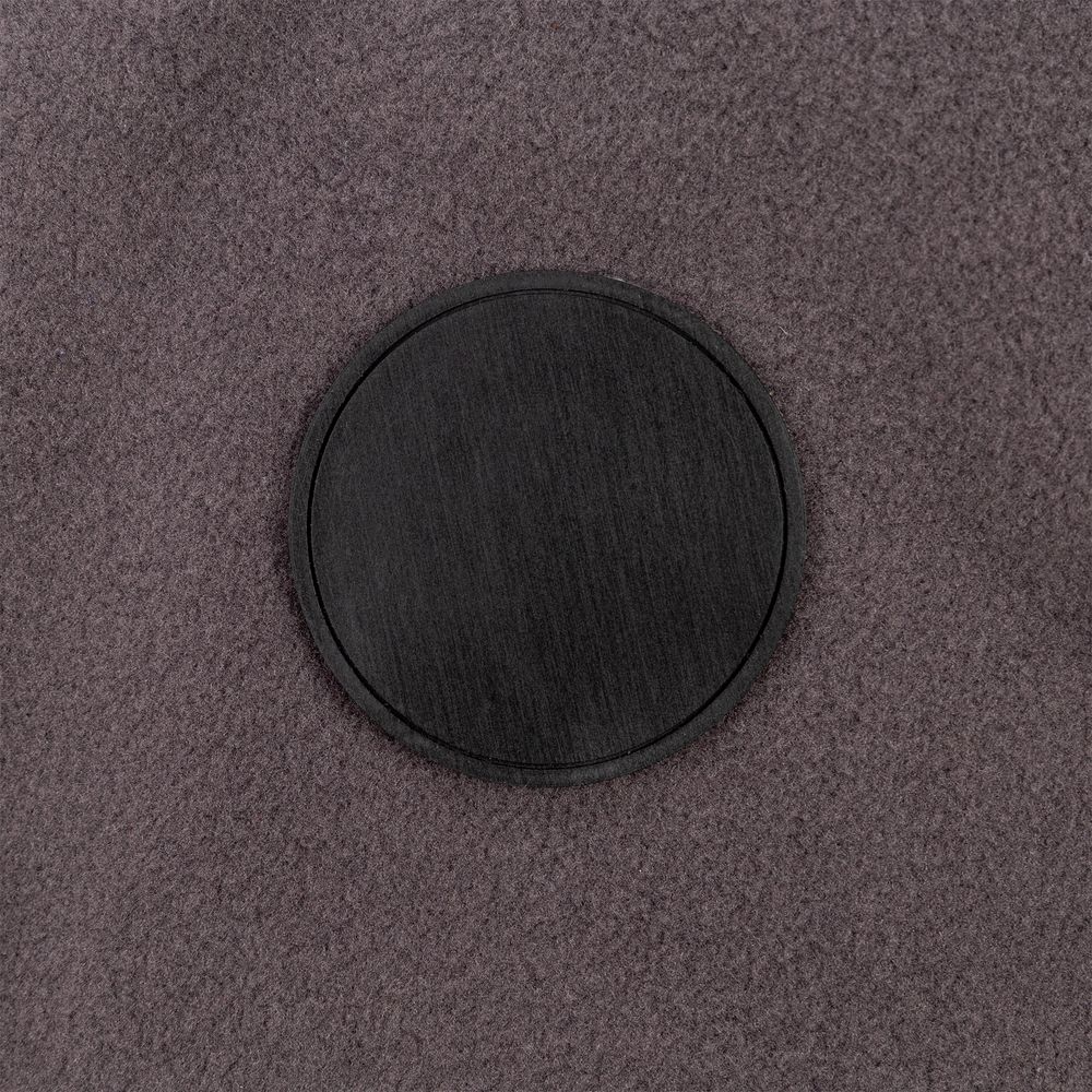 Лейбл из ПВХ Dzeta Round, M черный / Миниатюра WWW (1000)