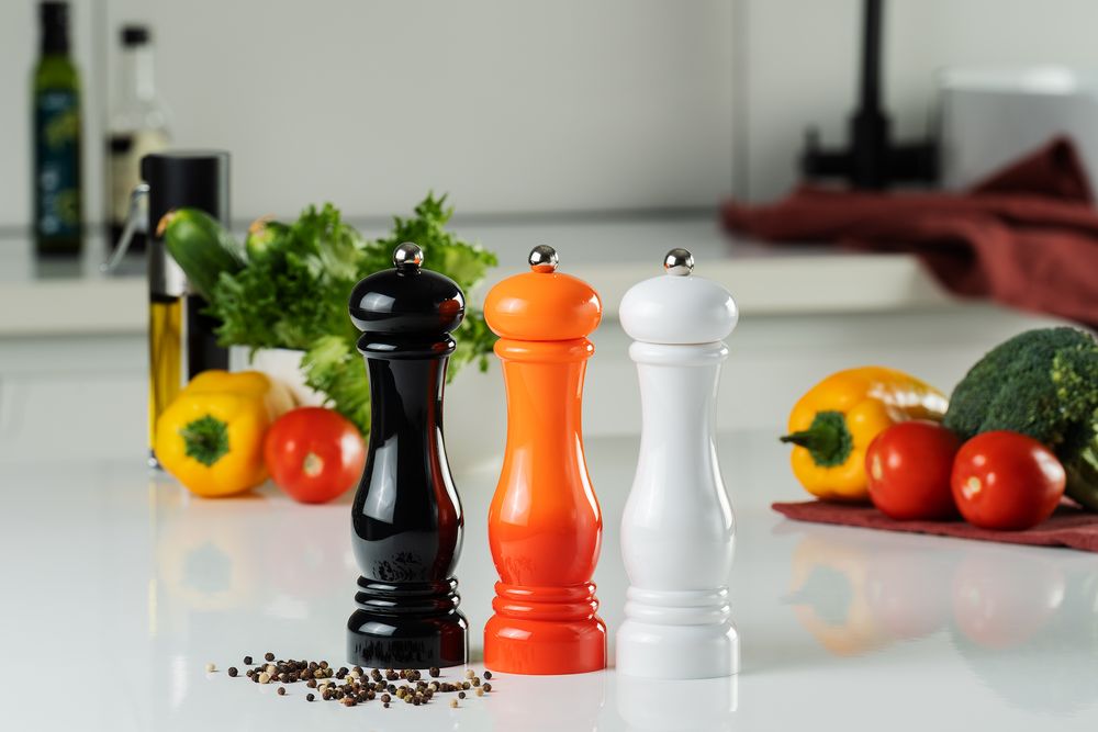 Механическая мельница для специй Gambit, белая / Миниатюра WWW (1000)