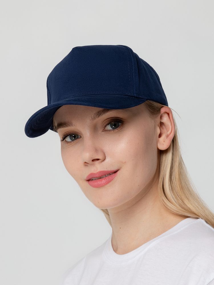 Бейсболка Standard, темно-синяя / Миниатюра WWW (1000)