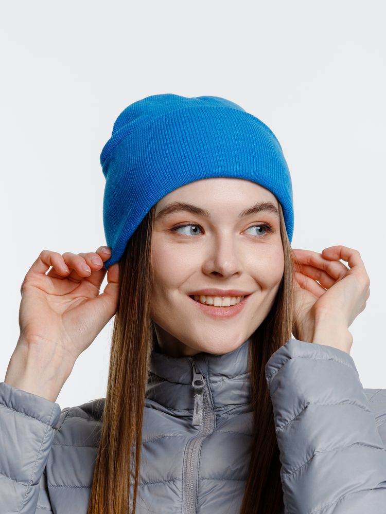 Шапка Urban Flow, ярко-голубая / Миниатюра WWW (1000)