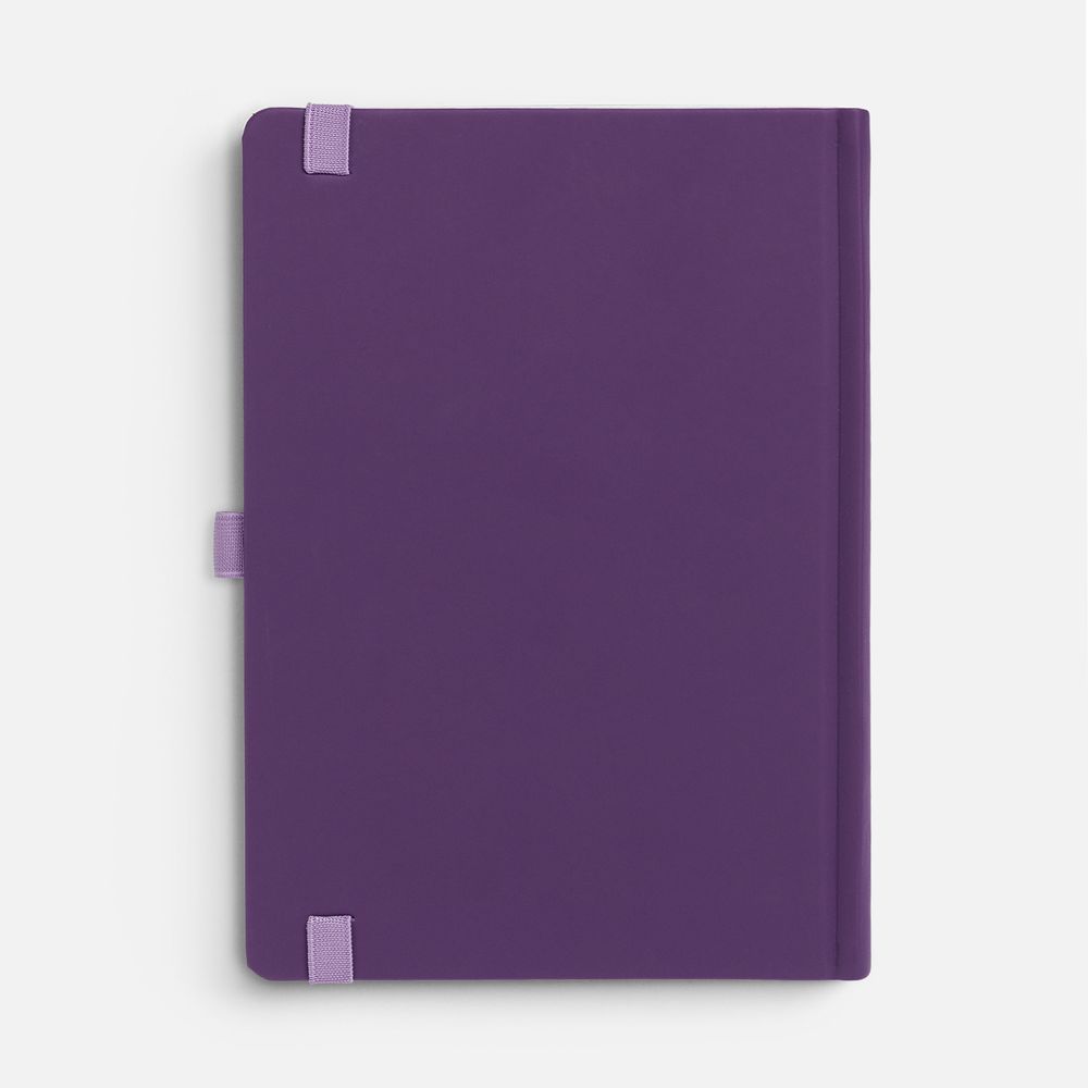 Ежедневник Favor, недатированный, фиолетовый / Миниатюра WWW (1000)