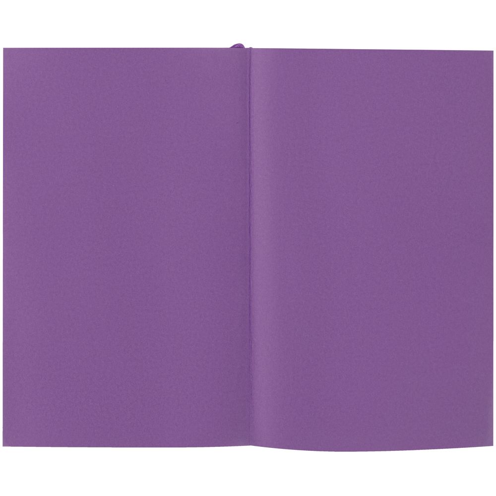 Ежедневник Flat Mini, недатированный, фиолетовый / Миниатюра WWW (1000)