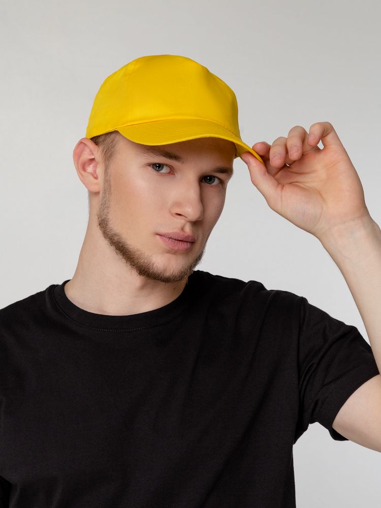 Бейсболка Unit Promo, желтая / Миниатюра WWW (1000)