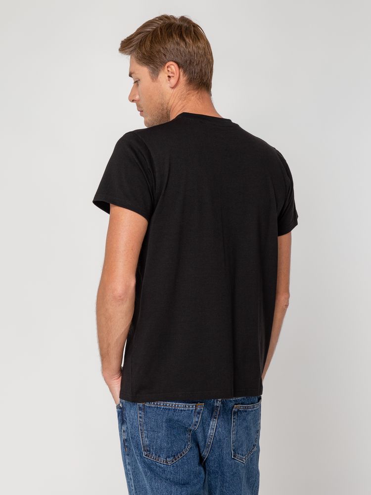 Футболка мужская T-bolka Stretch, черная / Миниатюра WWW (1000)