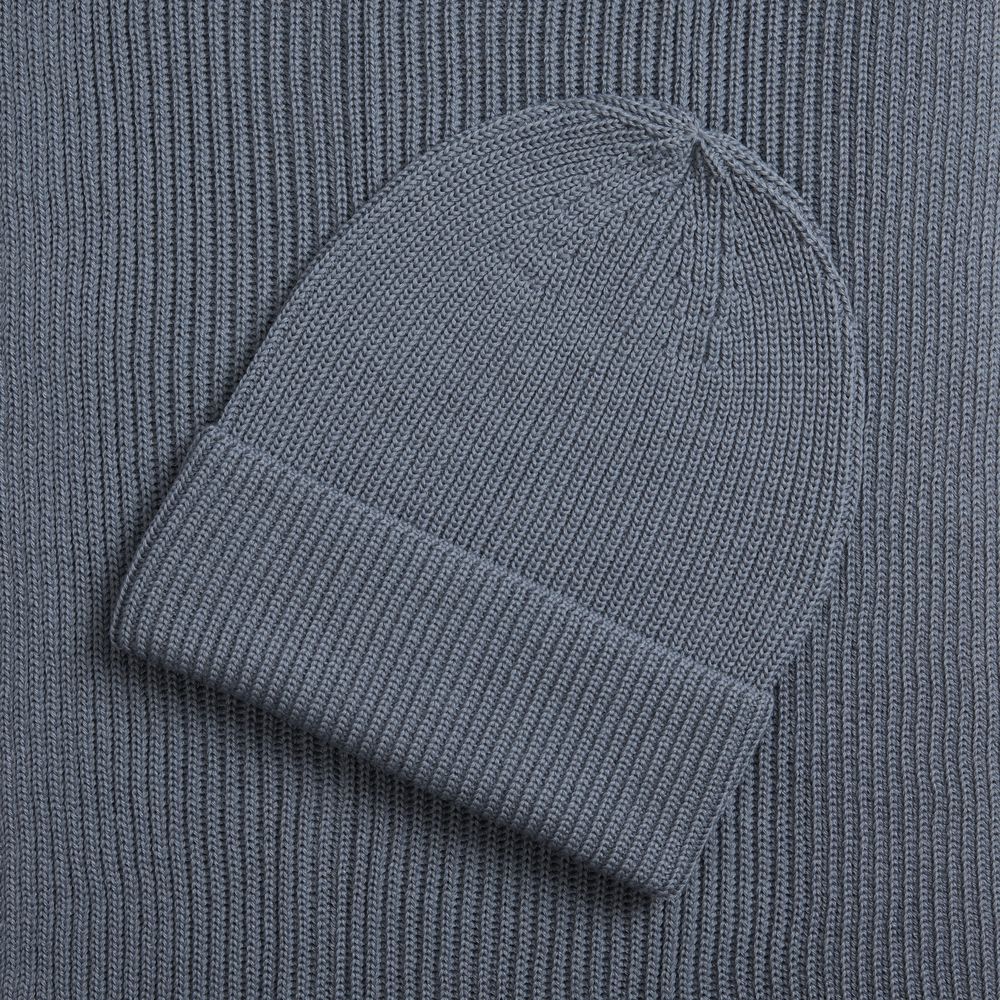 Шарф Nobilis Mono, серый (стальной) / Миниатюра WWW (1000)