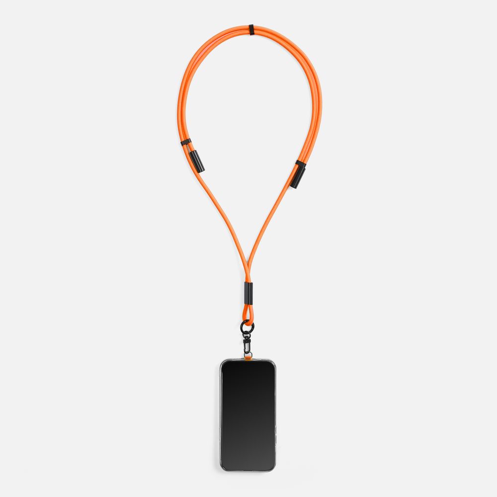 Кабель-ланьярд energyFlex Power Delivery 60 Вт, оранжевый / Миниатюра WWW (1000)