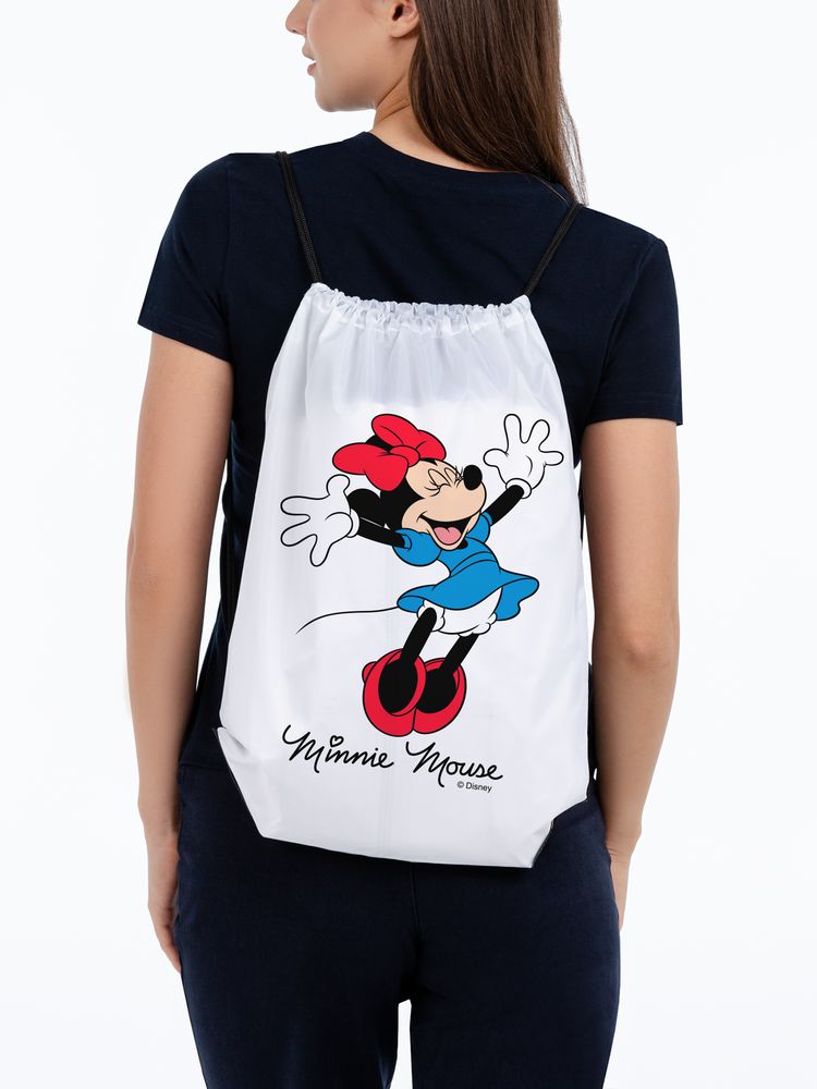 Рюкзак «Минни Маус. So Happy!», белый / Миниатюра WWW (1000)