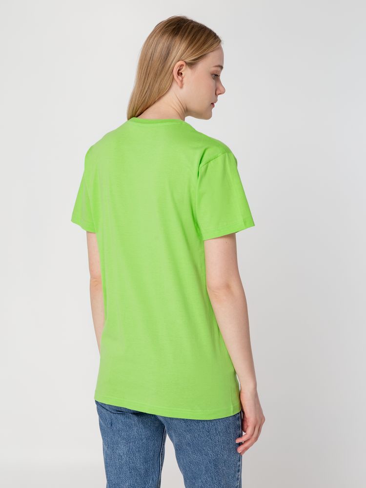 Футболка унисекс T-Bolka 160, зеленое яблоко / Миниатюра WWW (1000)