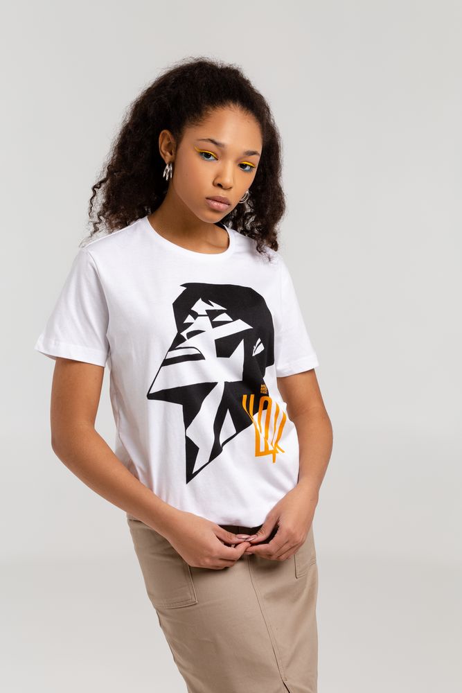 Футболка «Меламед. Виктор Цой», белая / Миниатюра WWW (1000)