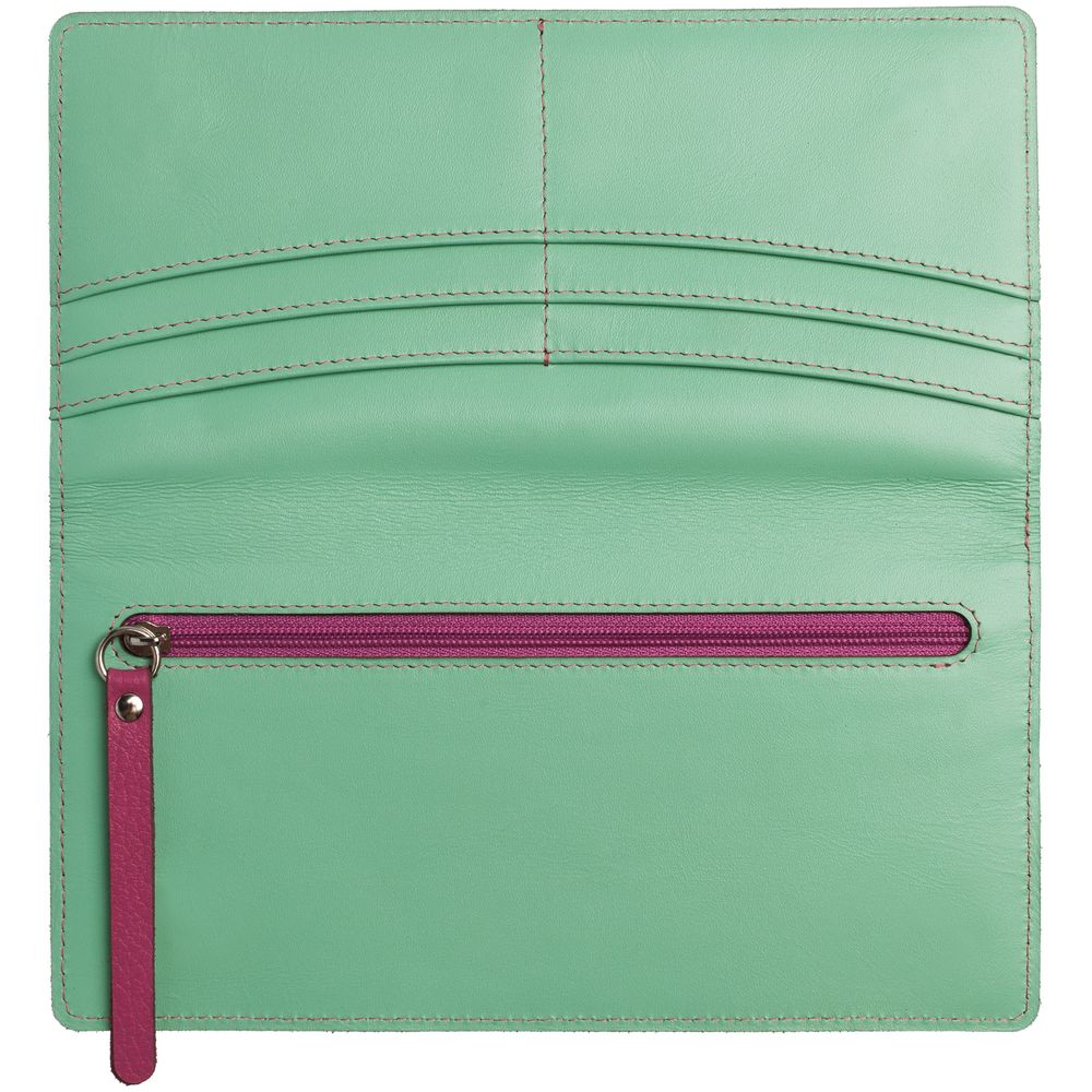 Кошелек sideWide, розово-мятный / Миниатюра WWW (1000)