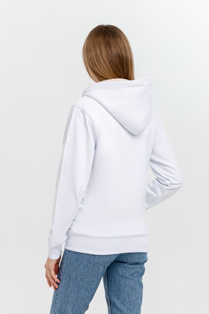 Толстовка на молнии Kulonga Sherpa, белая / Миниатюра WWW (1000)