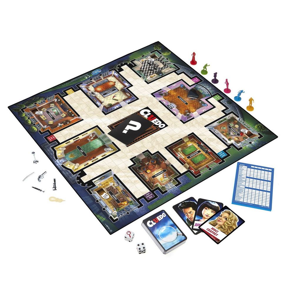 Игра настольная Cluedo / Миниатюра WWW (1000)