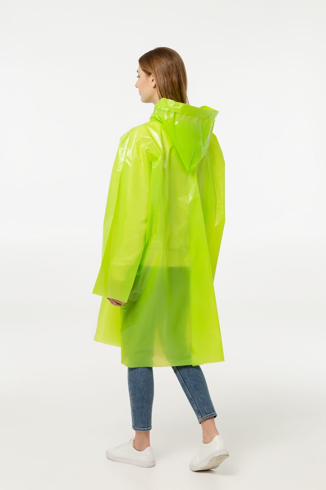Дождевик-плащ CloudTime, зеленое яблоко / Миниатюра WWW (1000)