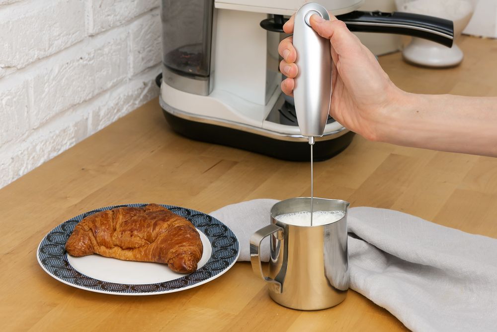 Вспениватель молока Milk It, серебристый, уценка / Миниатюра WWW (1000)