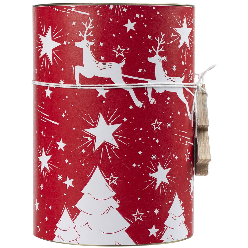 Тубус Holly Jolly, красный / Миниатюра WWW (1000)