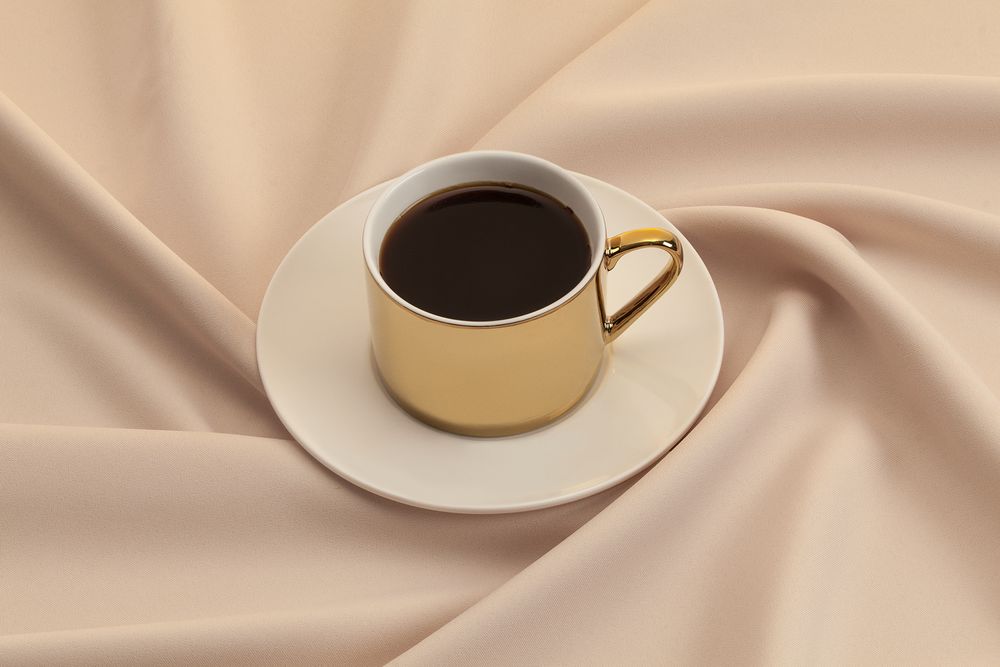 Чайная пара Reflection, золотистая / Миниатюра WWW (1000)