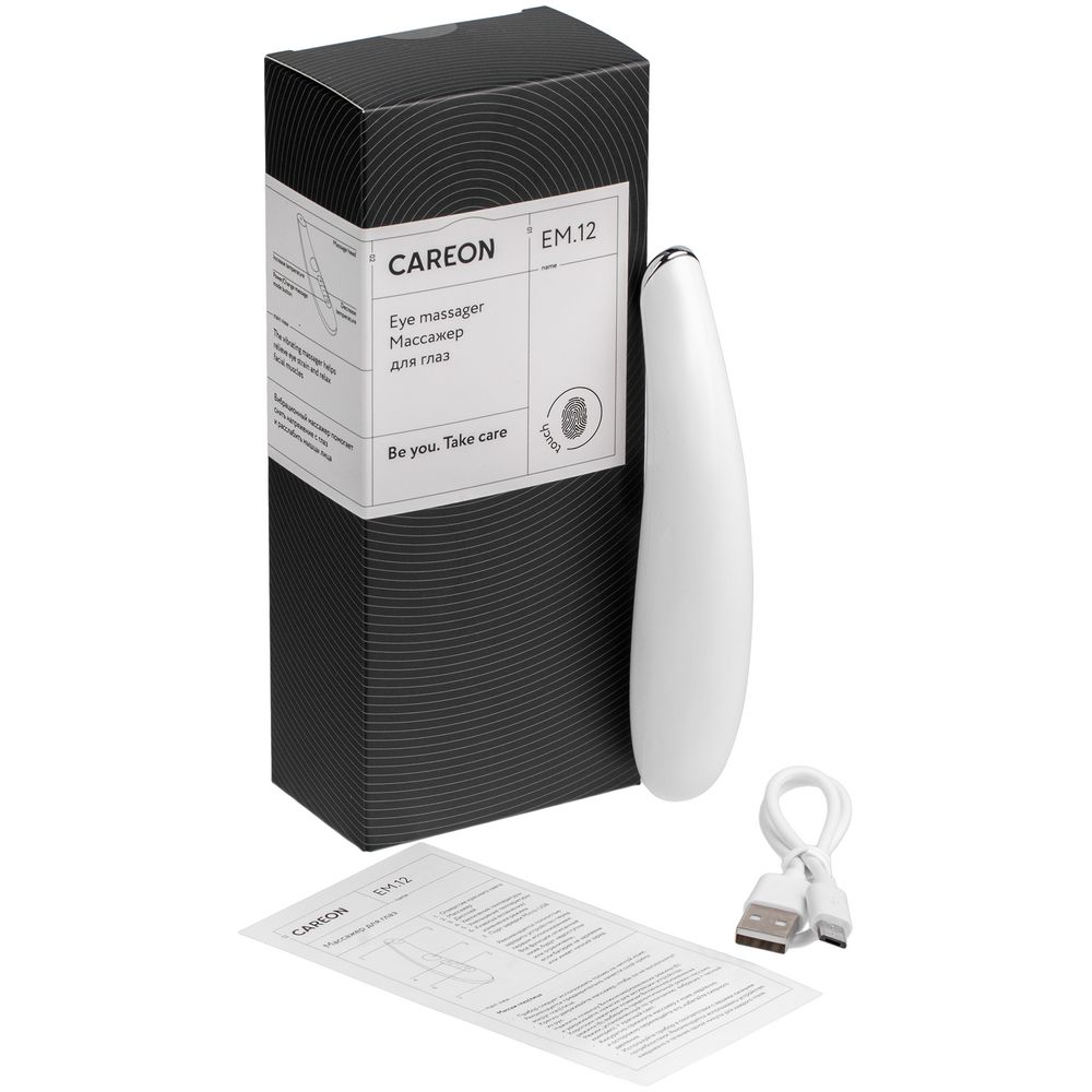 Массажер для глаз и лица EM12, белый / Миниатюра WWW (1000)