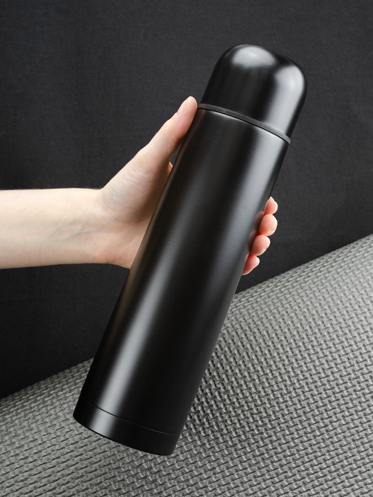 Термос Hiker 750, черный / Миниатюра WWW (1000)