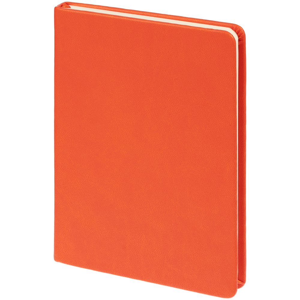 Блокнот Cluster Mini в клетку, оранжевый / Миниатюра WWW (1000)