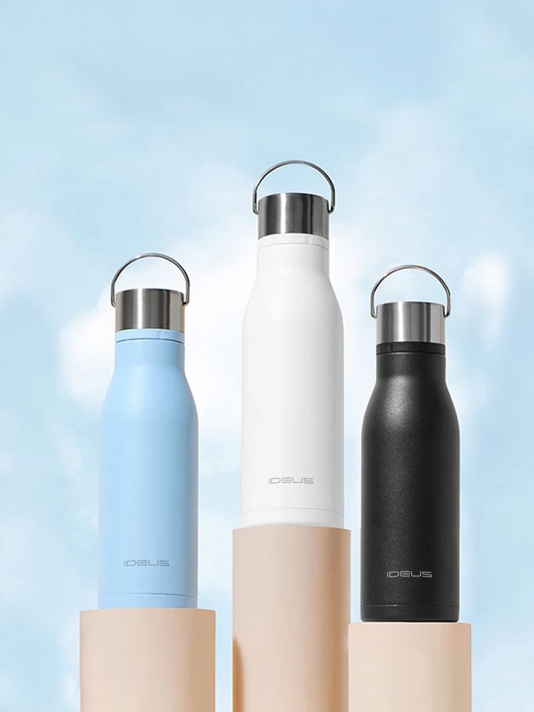 Термобутылка Tabenodo, белая / Миниатюра WWW (1000)