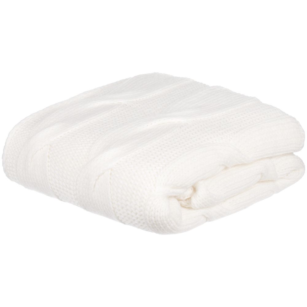 Плед Snefald, белый / Миниатюра WWW (1000)