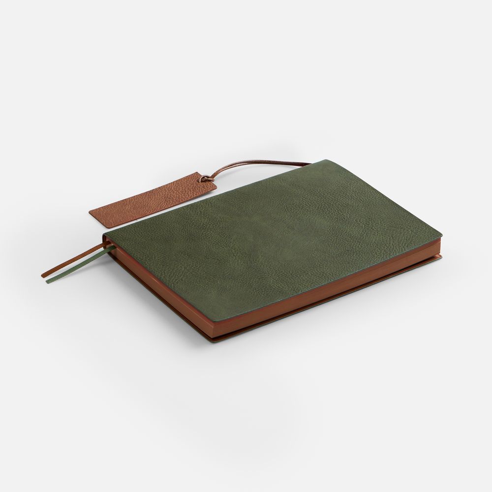 Ежедневник Avila, недатированный, зеленый / Миниатюра WWW (1000)