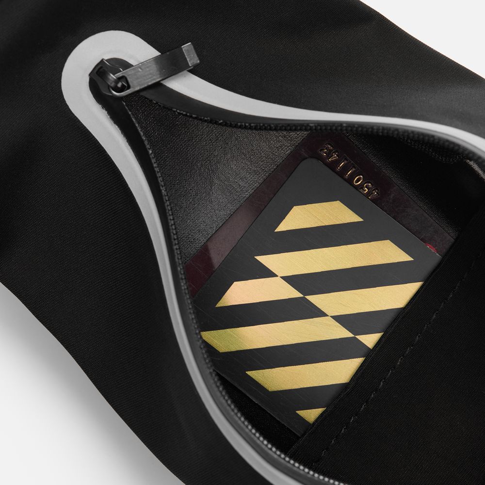 Спортивная поясная сумка Springa, черная / Миниатюра WWW (1000)