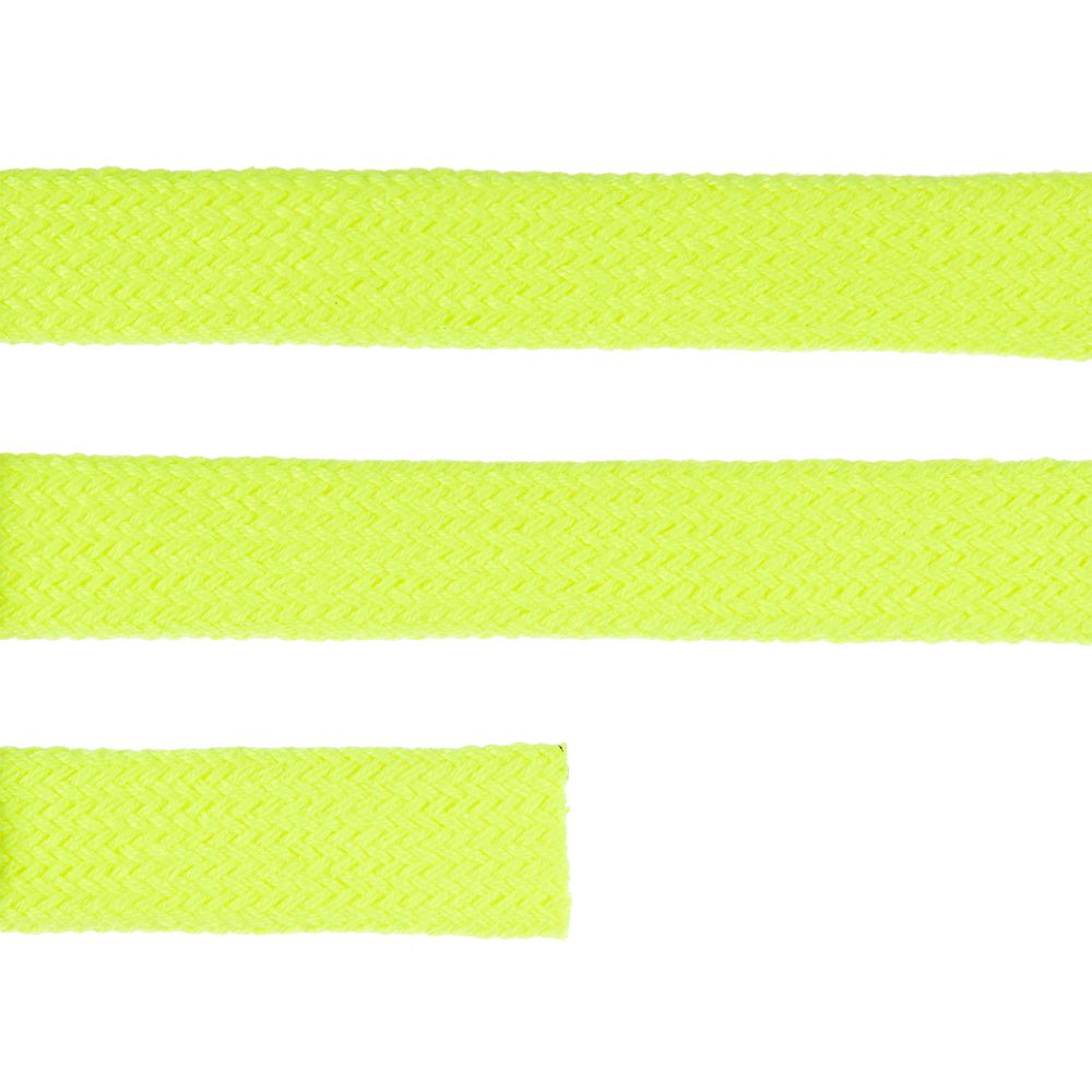 Плоский шнур Cord L, желтый неон, 140 см / Миниатюра WWW (1000)