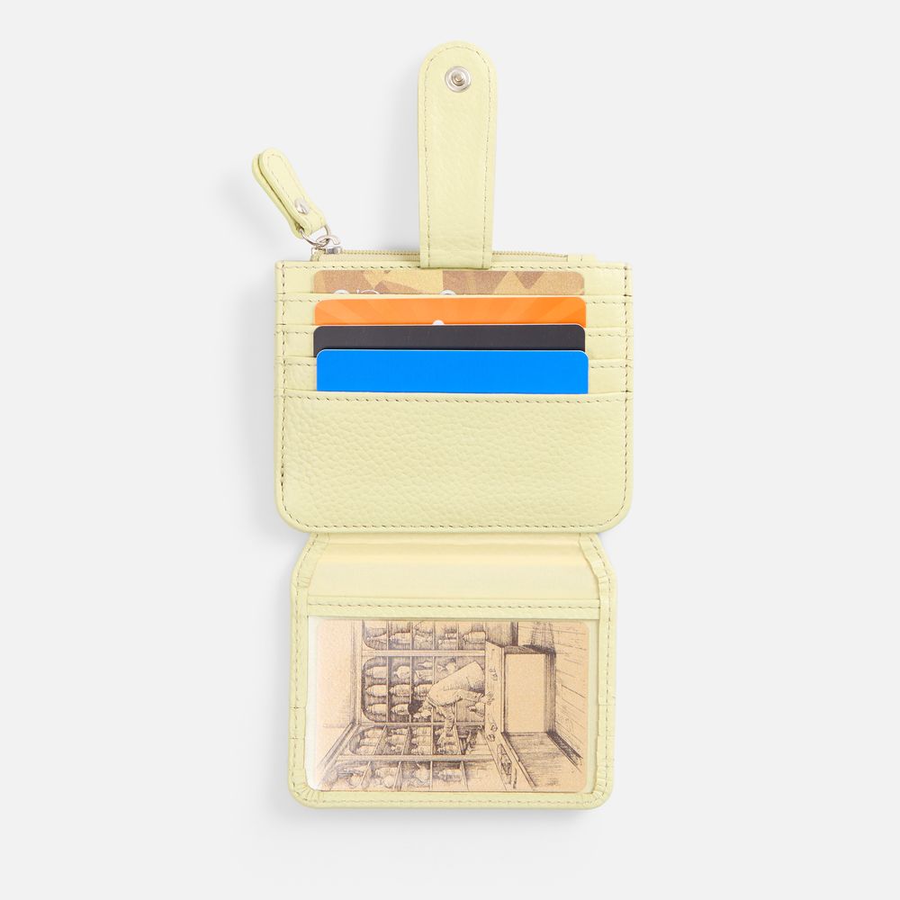 Картхолдер на молнии Unison, светло-зеленый / Миниатюра WWW (1000)